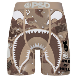 Men's - PSD Graphic Briefs - Tan/Brown/White