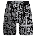 PSD Chrome Letters Briefs - Psd Silver/Black