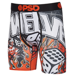 Men's - PSD Graphic Briefs - Red/Black/White