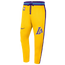 Nike Lakers City Edition Therma Flex Showtime Pants - Men's Gold