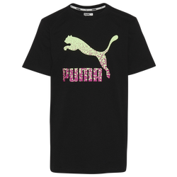 Boys' Grade School - PUMA Splatter T-Shirt - Black/Multi