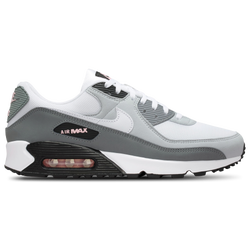 Men's - Nike Air Max 90  - Wolf Grey/White/Pink Foam