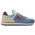 New Balance 574  - Men's White/Blue/Beige