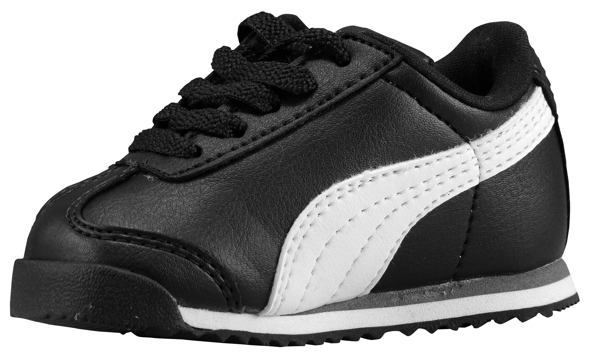 puma roma shoes black