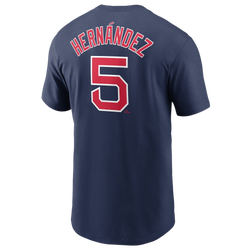 Men's - Nike Red Sox Player Name & Number T-Shirt - Navy/Navy