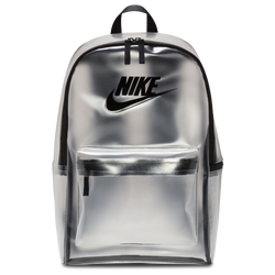 Boys' Grade School - Nike Heritage Crystal Backpack  - Clear/Black