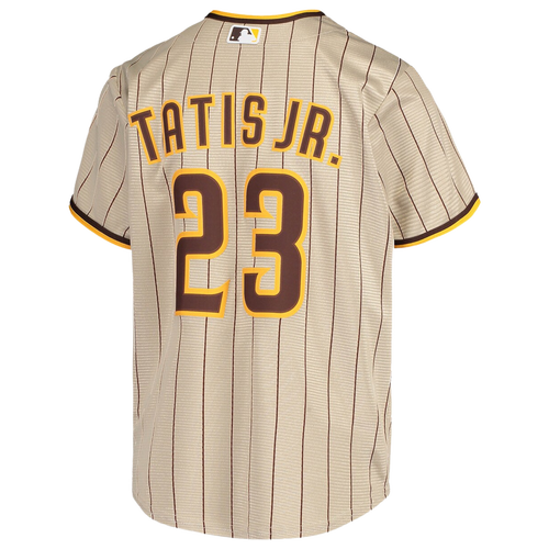 

Nike Boys Fernando Tatis Jr. Nike Padres Replica Player Jersey - Boys' Grade School Sand Size L