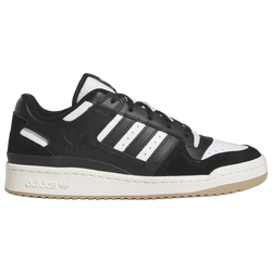 Men's - adidas Originals Forum Low CL - Black/White/Beige