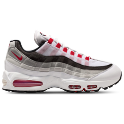 Men's - Nike Air Max 95  - White/Comet Red/Neutral Grey