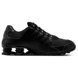 Men's - Nike Shox NZ  - Black/Black/White