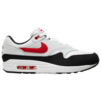 Nike Air Max 1 Premium (Pure Platinum/White/Black/Sport Red), Pure Platinum/White/Black/Sport Red / 12