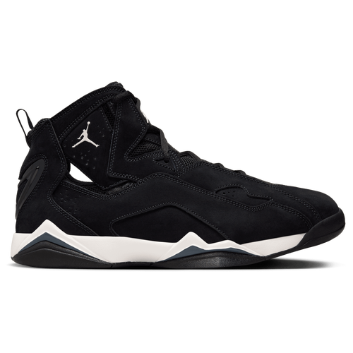 

Jordan Mens Jordan True Flight - Mens Basketball Shoes Grey/Black Size 13.0