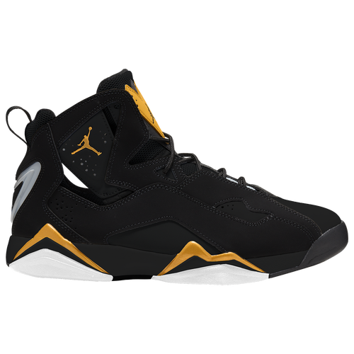 

Jordan Mens Jordan True Flight - Mens Basketball Shoes Wolf Grey/Metallic Gold/Black Size 10.5
