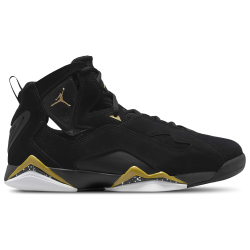 

Jordan Mens Jordan True Flight - Mens Basketball Shoes Black/Gold Size 09.5