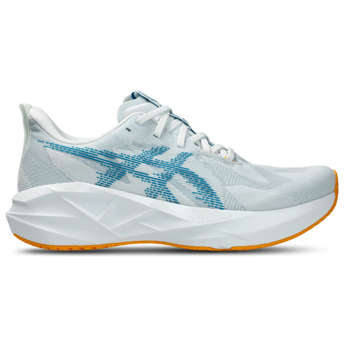 ASICS Mens ASICS® Novablast 5 - Mens Running Shoes Grey/Blue Size 9.5