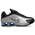 Nike Shox R4  - Men's Metallic Silver/Black/Psychic Blue