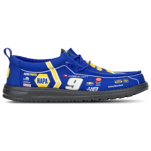 

HEYDUDE Mens HEYDUDE NASCAR Chase Elliott - Mens Basketball Shoes Blue/Multi Size 10.0