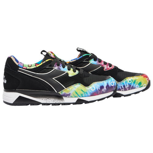 

Diadora Mens Diadora N9002 - Mens Running Shoes Black/Multi Color Size 10.0