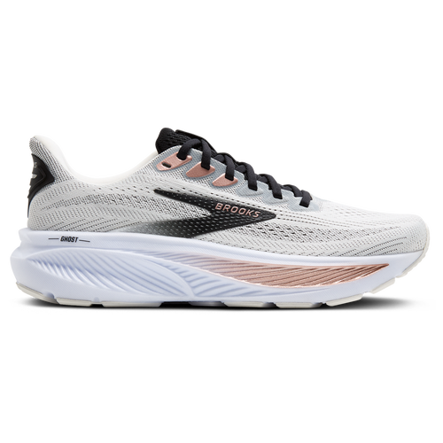  - Brooks Ghost 17 - White/Black Rose Gold