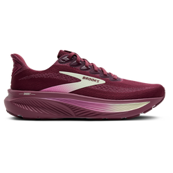 Women's - Brooks Ghost 17 - Burgundy/Pink/Green