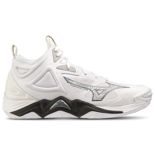 MENS - Mizuno Wave Momentum 3 Mid - White/Black