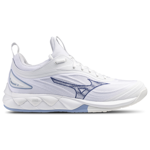 WOMENS - Mizuno Wave Luminous - White/Bell Weather Blue