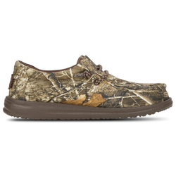 Boys' Grade School - HEYDUDE Wally Realtree - Green/Brown