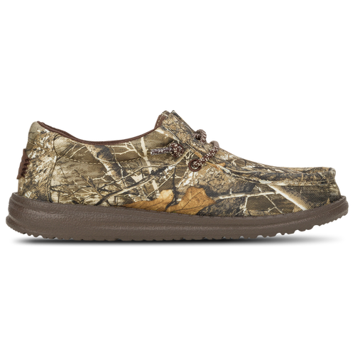 

HEYDUDE Boys HEYDUDE Wally Realtree - Boys' Grade School Basketball Shoes Green/Brown Size 4.0