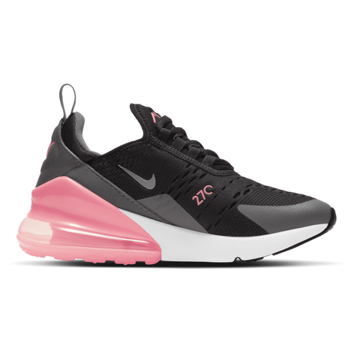 MENS - Nike Air Max 270 - Black/Metallic Silver Smoke Grey