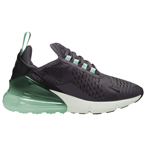 

Nike Girls Nike Air Max 270 - Girls' Grade School Running Shoes White/Black/Mint Size 6.5
