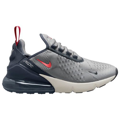 

Nike Boys Nike Air Max 270 - Boys' Grade School Running Shoes Grey/Navy/Red Size 6.0