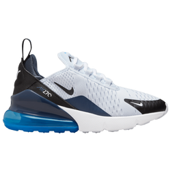 Boys' Grade School - Nike Air Max 270 - Blue/Grey/Black