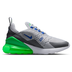 Boys' Grade School - Nike Air Max 270 - Green/Gray/White