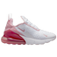 Nike Air Max 270 - Girls' Grade School White/Pink Glaze