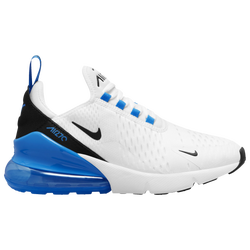 Boys' Grade School - Nike Air Max 270 - White/Blue/Black
