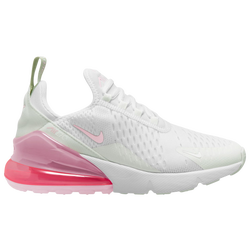 Girls' Grade School - Nike Air Max 270 - White/Pink Foam/Honeydew
