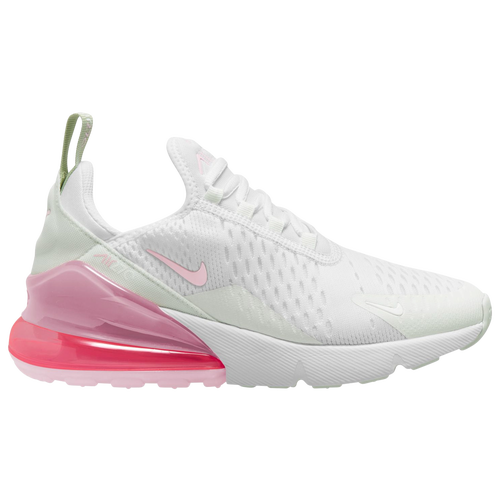 

Nike Girls Nike Air Max 270 - Girls' Grade School Running Shoes Honeydew/Pink Foam/White Size 7.0