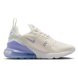 Boys' Grade School - Nike Air Max 270 - Sail/Lt Thistle/Sapphire