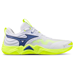 Men's - Mizuno Wave Momentum Elite - White/Lightning Yellow