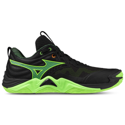Men's - Mizuno Wave Momentum Elite - Black/Green