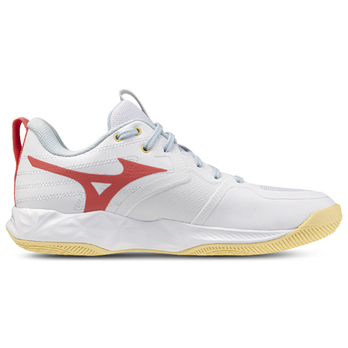 Mizuno Womens Wave Momentum Pro - Running Shoes - Calypso Coral / White