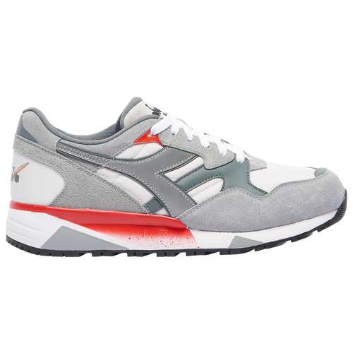 

Diadora Mens Diadora N9002 - Mens Running Shoes Grey/Red Size 13.0