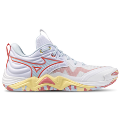 Women's - Mizuno Wave Momentum Elite - White/Calypso Coral