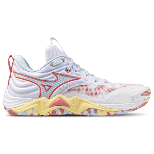 Mizuno Womens Wave Momentum Elite - Running Shoes - Calypso Coral / White