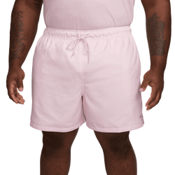 Men's - Nike Club Flow Shorts  - Pink Foam/White