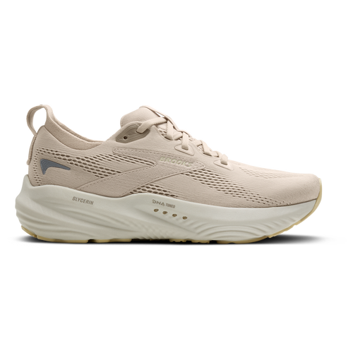 WOMENS - Brooks Glycerin 22 - Almond Peach/London Fog