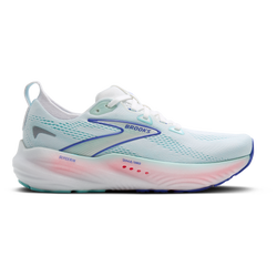 Women's - Brooks Glycerin 22 - White/Limpet Shell/Amparo Blue