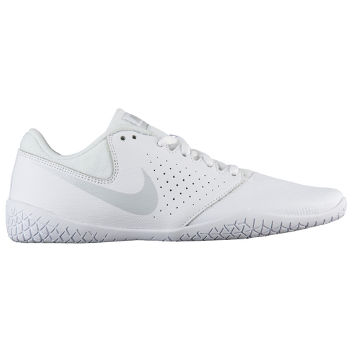 Nike Cheer Sideline IV - Women's Cheer Shoes - White / Pure Platinum / White - 943790-100