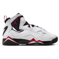 Boys' Grade School - Jordan True Flight - Black/Varsity Red/White