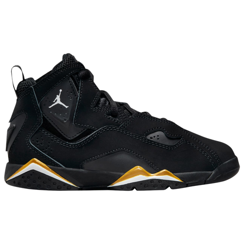 

Jordan Boys Jordan True Flight - Boys' Preschool Basketball Shoes Metallic Gold/White/Black Size 12.0